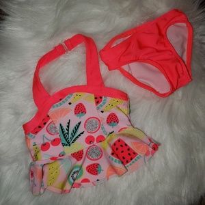 Baby Fruit Cat & Jack bikini 9 mos